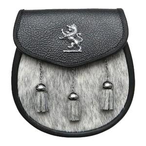 Tartan Sporran With Intricate Detailing and Decorative Tassels Ideal for Enhancing Traditional Outfits Belts - Product Image 4