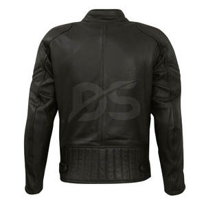 Chaqueta de Motociclista de Cuero Genuino, Elegante, Ecológica, Ligera y Protectora para Motociclistas Urbanos - Product Image 3