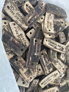 Vietnam usine noix de coco en bois coupée en morceaux pour bijoux/matériau de perle de coquille de noix de coco naturelle pour la décoration de sac à main de bijoux - Product Image 3