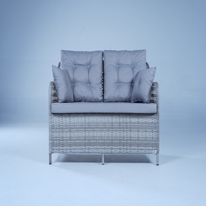 Vente en gros d'usine d'extérieur de haute qualité Ensemble de salon en rotin moderne de luxe le plus populaire Meubles de jardin en vente pour terrasse - Product Image 3