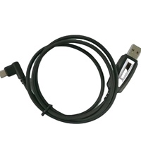 Cable de Datos USB para Programación de Walkie Talkie GT13-TPC con Chip de Alta Compatibilidad para Radio Bidireccional Motorola, Conector Tipo-C