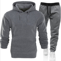 Ensemble de survêtement brodé personnalisé de haute qualité pour hommes grandes tailles, respirant, séchage rapide, polyester/coton, décontracté
