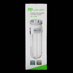 ไฟ LED แบบพกพา ชาร์จไฟได้ (DP-7102B) - สีขาว - Product Image 6