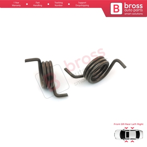 BDP653 2 Pieces <b>Door</b> Lock Actuator Repair <b>Springs</b> Right and Left for A W169 B W245 R W251 ML W164 GL X164 - Product Image 4