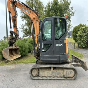 Miniexcavadora CX60C de 4 Toneladas con Cucharón de Excavación de 0.2m de Capacidad, Motor Yanmar de 20kW de Potencia, Usada - Product Image 1