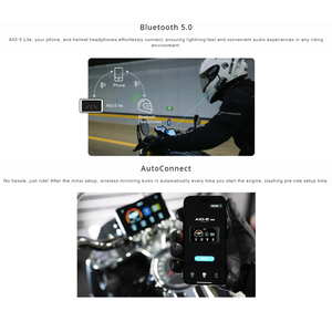 CHIGEE Ip67 impermeable Tpms Hd 720p Motor Cámara motocicleta grabadora lente Dual con Gps - Product Image 3