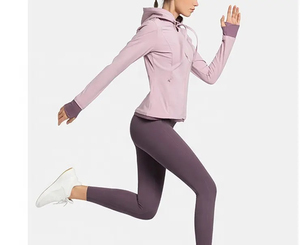 Chaqueta para correr de entrenamiento con cremallera personalizada Unisex para gimnasio, chaqueta deportiva de invierno de talla grande, patrón sólido, técnicas estampadas para hombres y mujeres - Product Image 5