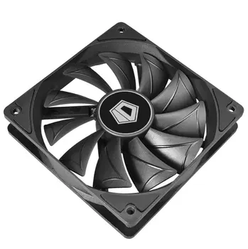 ID-COOLING XF-12025-SD-K SD-W white light black pwm temperature control cpu water cooling fan