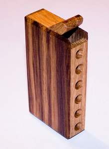 Étui à cigarettes en bois de qualité supérieure, écologique, en bois naturel, boîte à cigarettes - Product Image 2