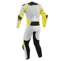 Traje de Motociclismo Completo de Cuero, Transpirable, Impermeable, Ignífugo, Anti-UV, de Secado Rápido, Talla Grande, Personalizable