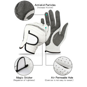 ถุงมือกอล์ฟหนังแกะถุงมือกอล์ฟโลโก้ออกแบบได้ตามต้องการ - Product Image 4