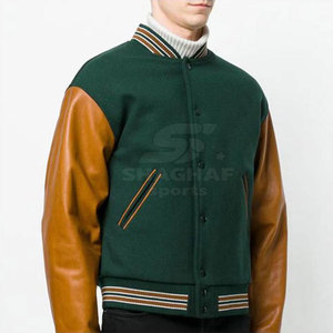Veste de style Letterman, vêtement décontracté pour tous les jours, veste chaude, coupe confortable, tissu doux, veste d'hiver - Product Image 2