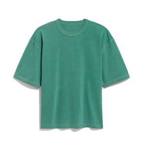 เสื้อยืดแขนสั้นพิมพ์ลายทรงหลวมสำหรับผู้ชาย, เสื้อยืดผ้าฝ้าย100% ฤดูร้อนทรงหลวมลำลองเทรนด์ - Product Image 3