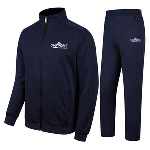 New Arrival Custom Logo Unisex Solid Tracksuit Latest Style Durable Material for Outdoor Autumn Use Breathable <b>Printed</b> - Product Image 2