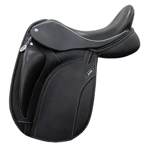 영어 Dressage 안장 부드러운 암소 가죽 영어 말 Dressage Saddlery 승마