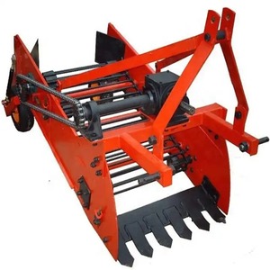 Tracteur 3pt monté moissonneuse de pommes de terre à une rangée pelle rouge Paddy coupe-riz moissonneuse Machine World Harvester Machine 102 Hp - Product Image 2