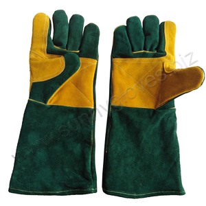 Gants de soudage en cuir de vachette durable de haute qualité anti-dérapant Caractéristiques de sécurité Usine directe en gros - Product Image 4
