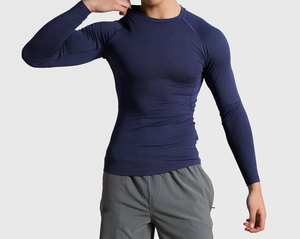 Vente en gros de rashguards BJJ pour hommes et femmes, imprimés par sublimation, en spandex, rashguards de gym, de surf et de plongée, chemises de compression - Product Image 4