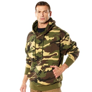 Sudadera con Capucha de Camuflaje Vintage de Alta Calidad, Algodón Lavado, Oversize para Hombre, Estampado Digital Real Tree, para Caza, Otoño - Product Image 3