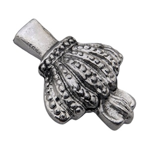 Ouvre-bouteille en forme de couronne en métal argenté de haute qualité à prix abordable - Product Image 2