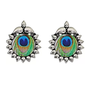 Gargantilla Kanha Peacock con Circonita para Bodas y Eventos - Product Image 5