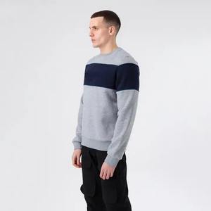 Sweat-shirt ras du cou surdimensionné pour hommes de haute qualité en gros polaire douce en tissu plus épais teint uni vierge pour l'hiver - Product Image 3