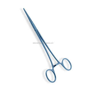 Bengolea 7 \ "fórceps manuales de instrumentos quirúrgicos OEM de titanio con mordazas dentadas rectas y trinquete con mango de anillo certificado CE - Product Image 1