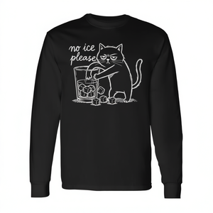 Maglietta a maniche lunghe Cat Abolish Ice No Ice Please - Prodotto promozionale - Product Image 2