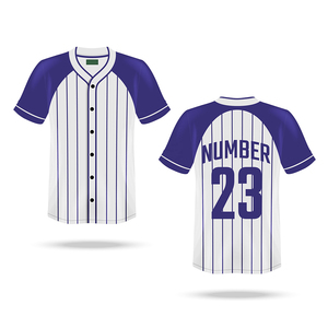 Vente en gros de chemises de maillot de baseball personnalisé à séchage rapide pour jeunes et hommes, petites tailles de style vintage pour le softball - Product Image 6