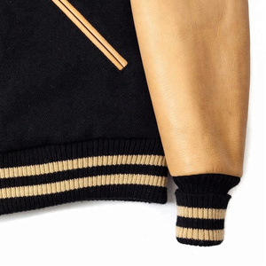 Vestes universitaires Hommes Femmes Patchs brodés personnalisés Bomber sans col Écologique Confortable Chaud Casual Streetwear Vêtements d'extérieur 2025 - Product Image 5