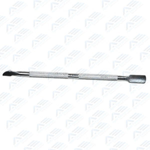 ที่ดันหนังกำพร้าสำหรับการดูแลอย่างมืออาชีพและส่วนบุคคลอุปกรณ์ทำเล็บมือสแตนเลสสองด้านเครื่องมือทำเล็บมือและเล็บเท้าโดยบริษัท Apto - Product Image 2