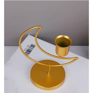 Portavelas decorativo de mesa de Metal de hierro único de alta venta otros portavelas soporte de vela hecho a mano para evento en casa - Product Image 6