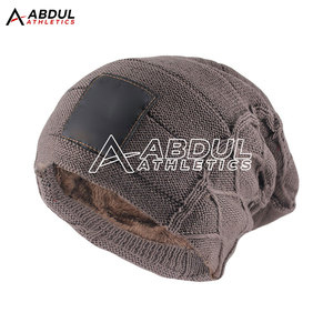 หมวกขนสัตว์ถักทนทานสำหรับเดินทางในฤดูหนาวหมวกฤดูหนาวสีตามสั่ง - Product Image 4