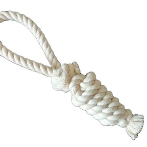 Correa Elegante y de Lujo para Perro - Correa de Verano para Perro, Juguete para Perro de Cuerda de Algodón Natural - Product Image 1