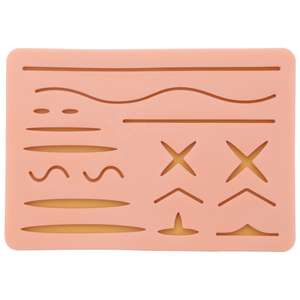 Piel humana de silicona para práctica de suturas/kit de sutura para entrenamiento de costura/almohadilla de sutura Kit de práctica de sutura para estudiantes de medicina - Product Image 2