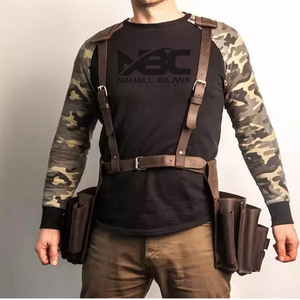 Túi Đựng Dụng Cụ Làm Bằng Da PU Túi Đựng Dụng Cụ Thắt Lưng Túi Treo Thiết Kế OEM Trực Tiếp Từ Nhà Máy 2023. - Product Image 4