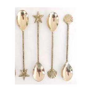 Cuchara de cubiertos de acero inoxidable con mango de resina para ensalada casera, cuchara para servir y cuchara para cenar con la mejor calidad para hotel - Product Image 3