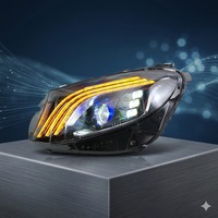 Solution de visibilité nocturne à luminosité zéro pour Mercedes Benz Classe E W213 2016-2020 utilisant un ensemble de phares à LED matriciels avec clignotants