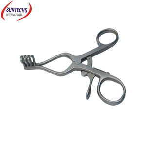 Fuente de alimentación manual Weitlaner, retractor de autorretención de puntas romas 3x4, retractores quirúrgicos veterinarios - Product Image 4