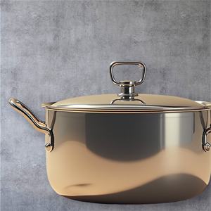 Tout nouveau 18/20/22/24 CM batterie de cuisine moderne en acier inoxydable haute qualité élégant en métal plats à chauffer casseroles plat couvercle nourriture - Product Image 2