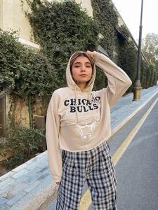 Sudaderas con capucha personalizadas Sudaderas con capucha de manga larga Jersey de impresión personalizado Sudadera con capucha de peso pesado Sudadera bordada personalizada Ropa de mujer - Product Image 3