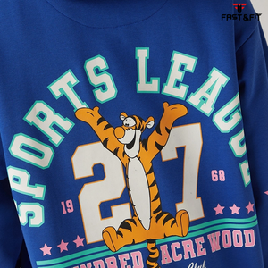 Sudadera con Capucha de Punto Estilo Casual Urbano, Hombros Caídos, Transpirable, Ropa de Invierno con Estampado Frontal, en Oferta - Product Image 5