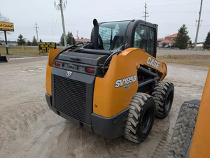 Chargeuse sur pneus CASE SV185B, chargeuse compacte à direction par déplacement, orange, équipement de construction industriel, neuf et d'occasion, livraison mondiale - Product Image 4