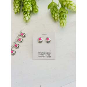 Ensemble collier opale et argent sterling, fait main par des artistes Navajo, collection de bijoux fins - Product Image 3