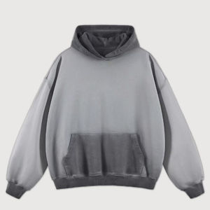 Sweat-shirts à capuche pour hommes professionnels, lavage à l'acide, respirants, de haute qualité, manches longues, pull-over, streetwear d'hiver, tendance, vente en gros, décontracté - Product Image 6