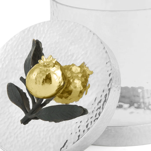 โหลแก้วใส่ของทำจากแก้วสีเงินพร้อมฝาโลหะสำหรับตกแต่งด้านบนเป็นกระป๋องในครัวแบบสุญญากาศ - Product Image 4