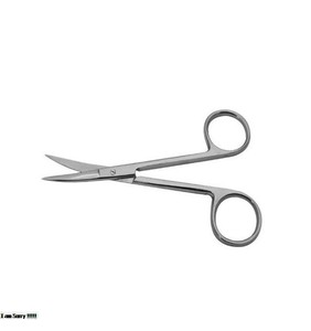Iris 115mm 4,5 pulgadas Manual recto juego de instrumentos de tijeras de acero inoxidable - Product Image 2