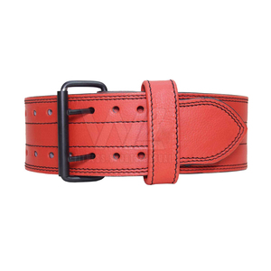 Ceinture de musculation personnalisable en cuir de vachette antidérapante, robuste et écologique, pour homme et femme, avec soutien du dos et de la taille - Product Image 1