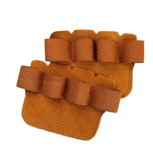 ถุงมือทำงานหนังแกะสำหรับปั่นจักรยานและกีฬา ป้องกันการเชื่อม น้ำหนักเบา ใช้ร่วมกับแว่นกันแดด UV400 ได้ 1 คู่ - Product Image 1