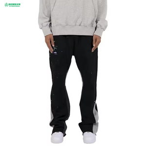 Men's Pants & <b>Trousers</b> Sport Cotton Casual Sweatpants High Quality Sport Style Pants Gray Black <b>White</b> Dark Custom Solid Color - Product Image 4